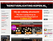 Tablet Screenshot of kerstverlichting-kopen.nl